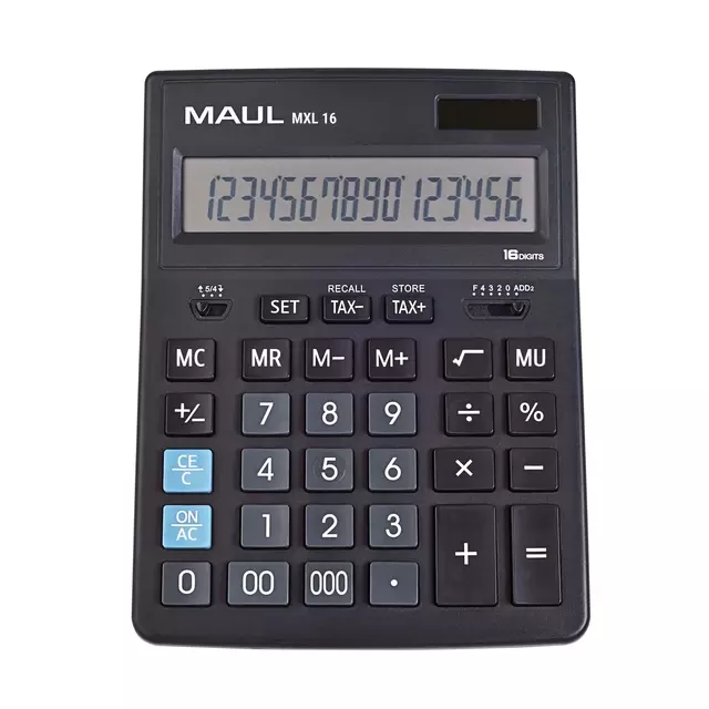 Een Rekenmachine MAUL MXL 16 koop je bij Kantoorvakhandel van der Heijde