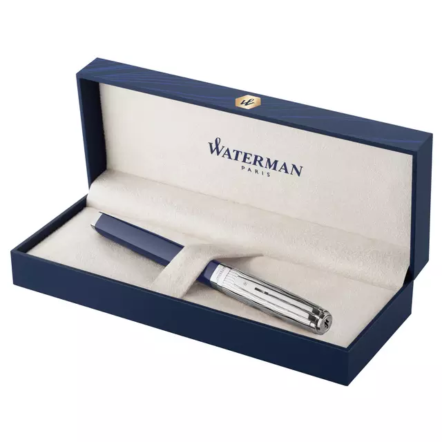 Een Vulpen Waterman Exception L'essence du Blue CT medium koop je bij Van Hoye Kantoor BV