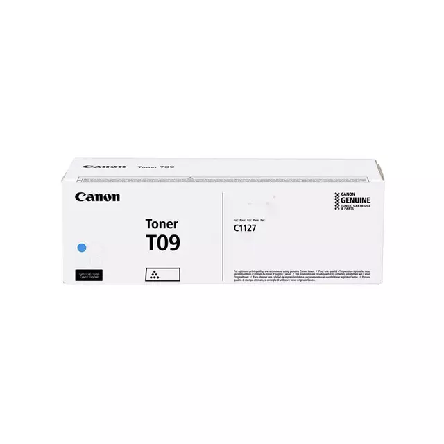 Tonercartridge Canon T09 blauw