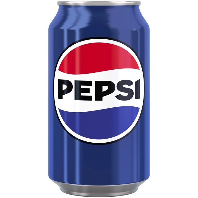 Een Frisdrank Pepsi Regular cola blik 330ml koop je bij Klik Office BV