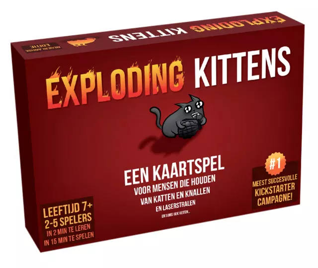 Een Exploding Kittens koop je bij Tonerinktshop