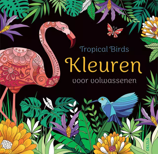 Een Kleurboek Deltas Tropical Birds koop je bij Goedkope Kantoorbenodigdheden