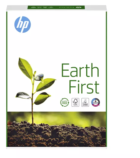 Een Kopieerpapier HP Earth First A4 80gr wit 500vel koop je bij Van Leeuwen Boeken- en kantoorartikelen