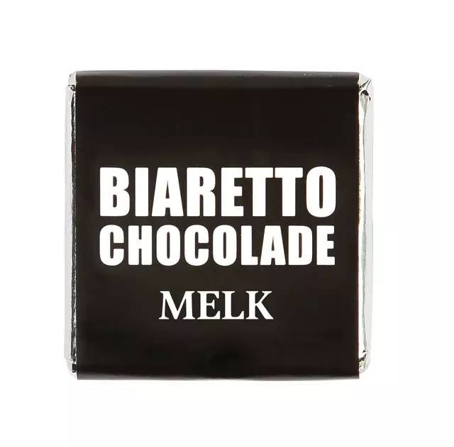 Een Chocolaatjes Biaretto melk 4,5 gram 195 stuks koop je bij MV Kantoortechniek B.V.