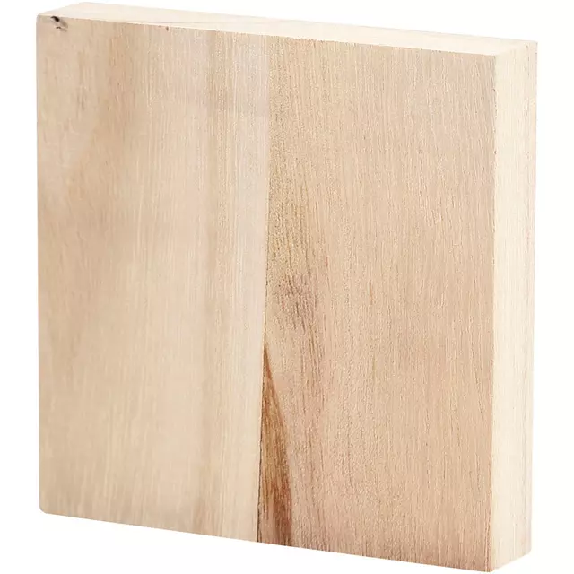 Een Knutselplank Creativ Company Ikoon 9.6x9.6x2cm hout koop je bij EconOffice