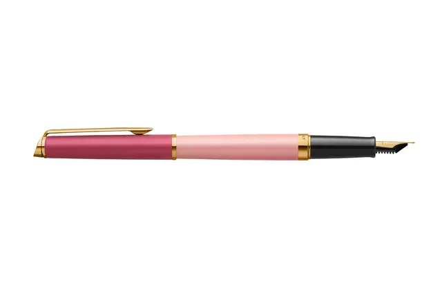 Een Vulpen Waterman Hémisphère Colour Blocking pink GT medium koop je bij Unimark Office B.V.