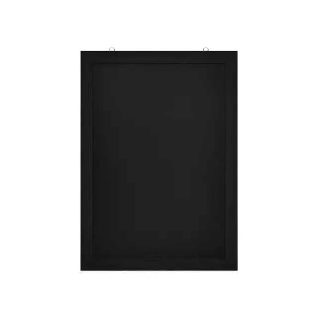Een Krijtbord Europel met lijst 50x70cm zwart koop je bij KantoorProfi België BV