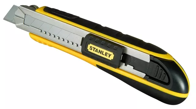 Een Afbreekmes Stanley FATMAX 18mm koop je bij Totaal Kantoor Goeree