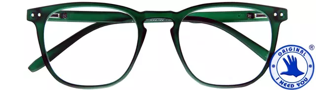 Een Lunettes de lecture I Need You +3.00 dpt Tailor vert foncé koop je bij QuickOffice BV