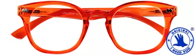 Een Lunettes de lecture I Need You +3.00 dpt Lollipop orange koop je bij Van Hoye Kantoor BV