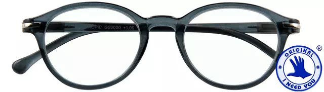 Een Leesbril I Need You +3.00 dpt Tropic grijs koop je bij EconOffice