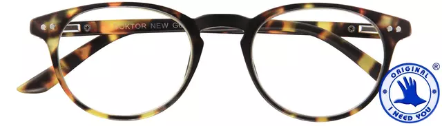 Een Leesbril I Need You +1.00 dpt Dokter New bruin koop je bij MV Kantoortechniek B.V.
