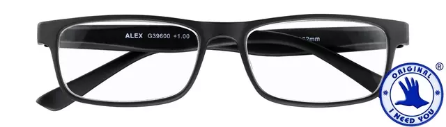 Een Leesbril I Need You +1.00 dpt Alex zwart koop je bij KantoorProfi België BV