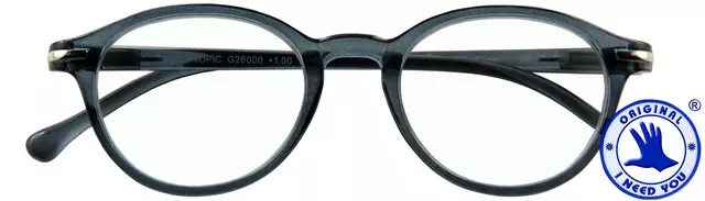 Een Lunettes de lecture I Need You +2.00 dpt Tropic gris koop je bij Van Hoye Kantoor BV