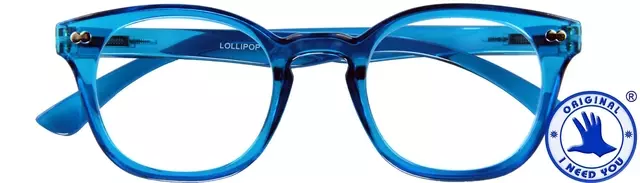 Een Leesbril I Need You +1.00 dpt Lollipop blauw koop je bij KantoorProfi België BV