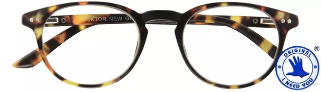 Een Leesbril I Need You +3.00 dpt Dokter New bruin koop je bij Unimark Office B.V.