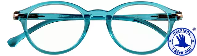 Een Leesbril I Need You +1.00 dpt Tropic turquoise koop je bij Van Hoye Kantoor BV