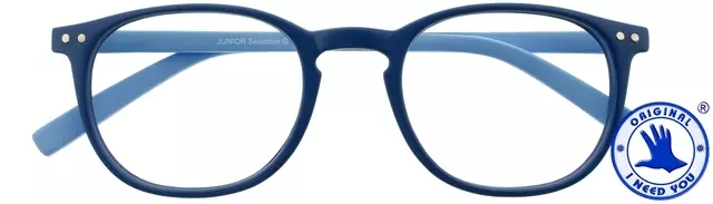 Een Leesbril I Need You +2.50 dpt Junior Selection blauw koop je bij Van Hoye Kantoor BV