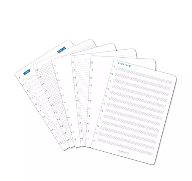 Een Uitbreidingsset Correctbook A4 mix 5 bladen koop je bij EconOffice