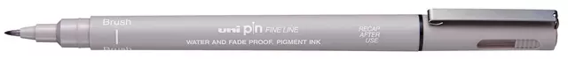 Een Fineliner Uni-ball Pin brush fijn lichtgrijs koop je bij L&N Partners voor Partners B.V.