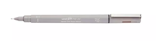 Een Fineliner Uni-ball Pin 0.1mm lichtgrijs koop je bij EconOffice