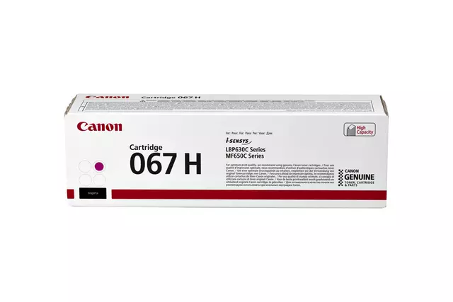 Een Cartouche toner Canon 067H rouge koop je bij QuickOffice BV