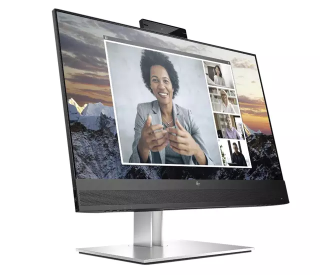 Een Monitor HP E24m G4 FHD 24 inch koop je bij Kantoorvakhandel van der Heijde