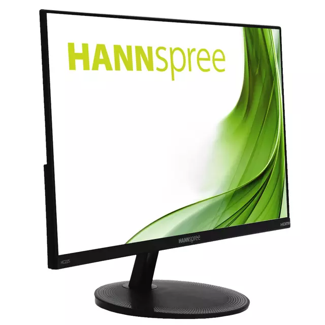 Een Monitor HANNspree HC225HFB 21,45 inch full-HD koop je bij Totaal Kantoor Goeree
