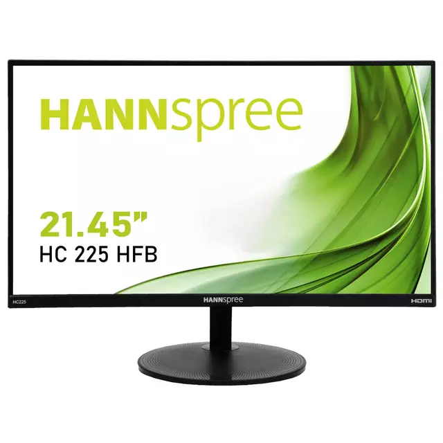 Een Monitor HANNspree HC225HFB 21,45 inch full-HD koop je bij Goedkope Kantoorbenodigdheden