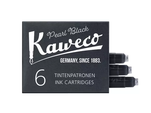 Een Inktpatroon Kaweco zwart doosje à 6 stuks koop je bij L&N Partners voor Partners B.V.