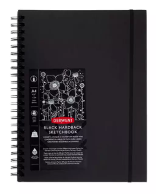 Een Schetsboek Derwent A4 200gr 40vel spiraal koop je bij L&N Partners voor Partners B.V.