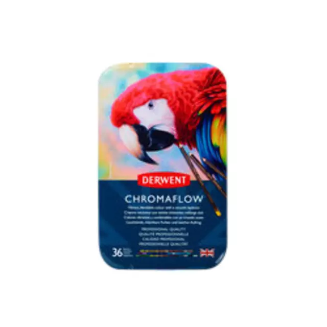 Een Kleurpotloden Derwent Chromaflow set à 36 kleuren koop je bij Totaal Kantoor Goeree