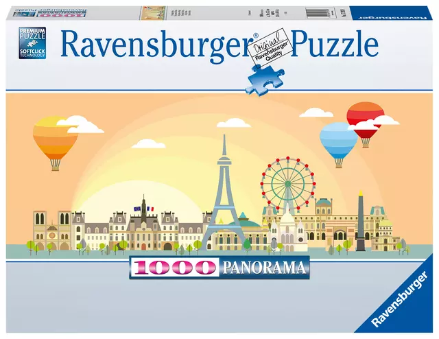 Een Puzzel Ravensburger Een dag in Parijs 1000 stukjes koop je bij L&N Partners voor Partners B.V.