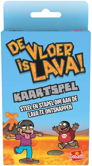 De Vloer Is Lava Kaartspel