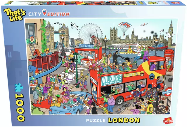 Een Puzzel That's Life City London (1000) koop je bij Goedkope Kantoorbenodigdheden