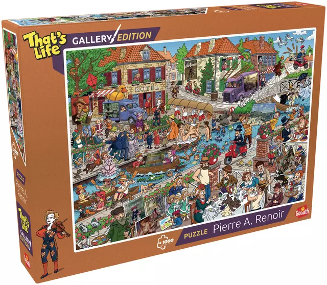 Een Puzzel That's Life Gallery Edition: Pierre koop je bij Tonerinktshop