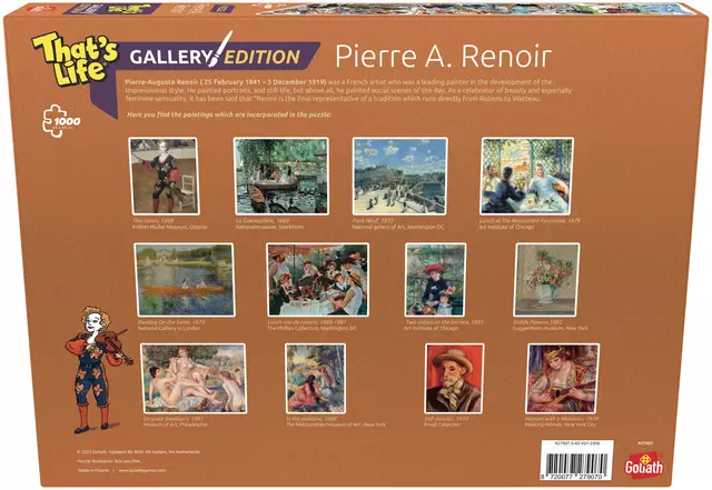 Een Puzzel That's Life Gallery Edition: Pierre koop je bij Tonerinktshop