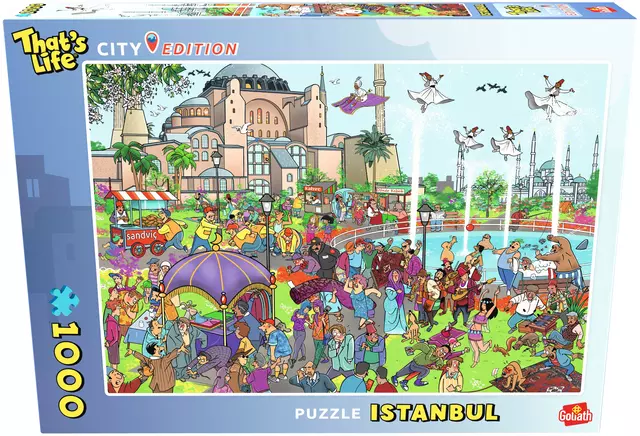 Een Puzzel That's Life City Istanbul (1000) koop je bij MV Kantoortechniek B.V.