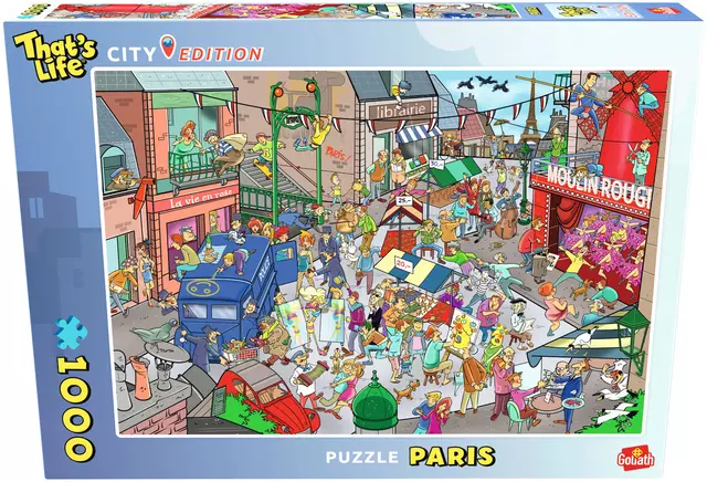 Een Puzzel That's Life City Paris (1000) koop je bij Tonerinktshop