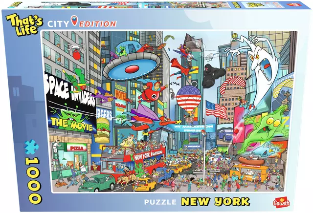 Een Puzzel That's Life City New York (1000) koop je bij MV Kantoortechniek B.V.