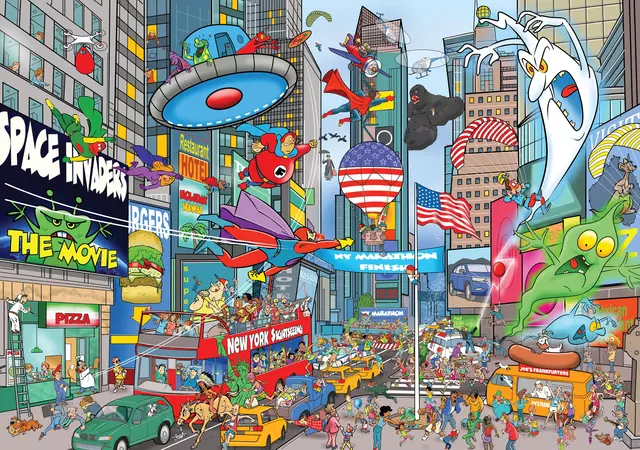 Een Puzzel That's Life City New York (1000) koop je bij Goedkope Kantoorbenodigdheden