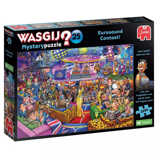 Een Puzzel Wasgij Mystery 25 Eurosound Contest 1000st koop je bij Tonerinktshop