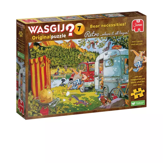 Een Puzzel Wasgij Retro Original 7 Bereleuk Hier 1000st koop je bij Unimark Office B.V.