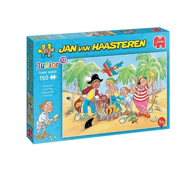 Een Puzzel Jan van Haasteren Junior 13 Treasure Hunt 150 stukjes koop je bij De Angelot