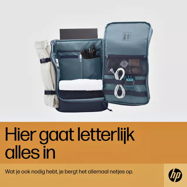 Een Laptop Rugzak HP travel 25 liter 15.6 blauw/grijs koop je bij KantoorProfi België BV