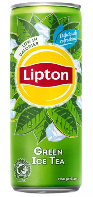 Een Frisdrank Lipton Ice Tea green blik 330ml koop je bij KantoorProfi België BV