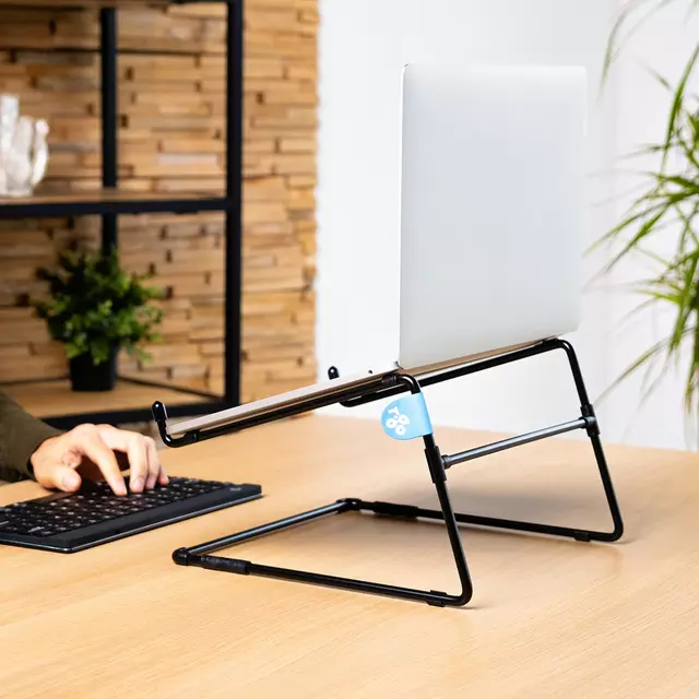 Laptopstandaard R-Go Office Zwart