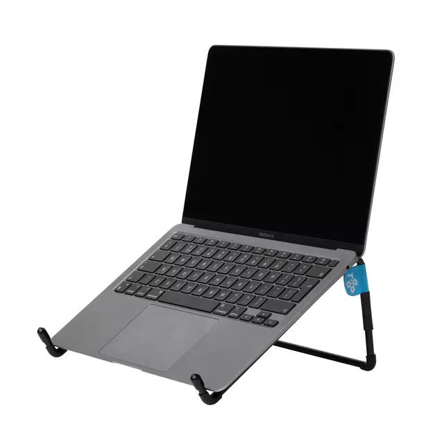 Een Laptopstandaard R-Go Travel Zwart koop je bij KantoorProfi België BV
