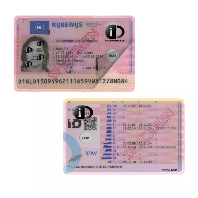Een Beschermfolie PassProtect voor rijbewijs koop je bij Van Leeuwen Boeken- en kantoorartikelen