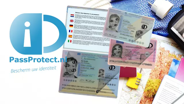 Een Beschermfolie PassProtect voor paspoort koop je bij Van Leeuwen Boeken- en kantoorartikelen